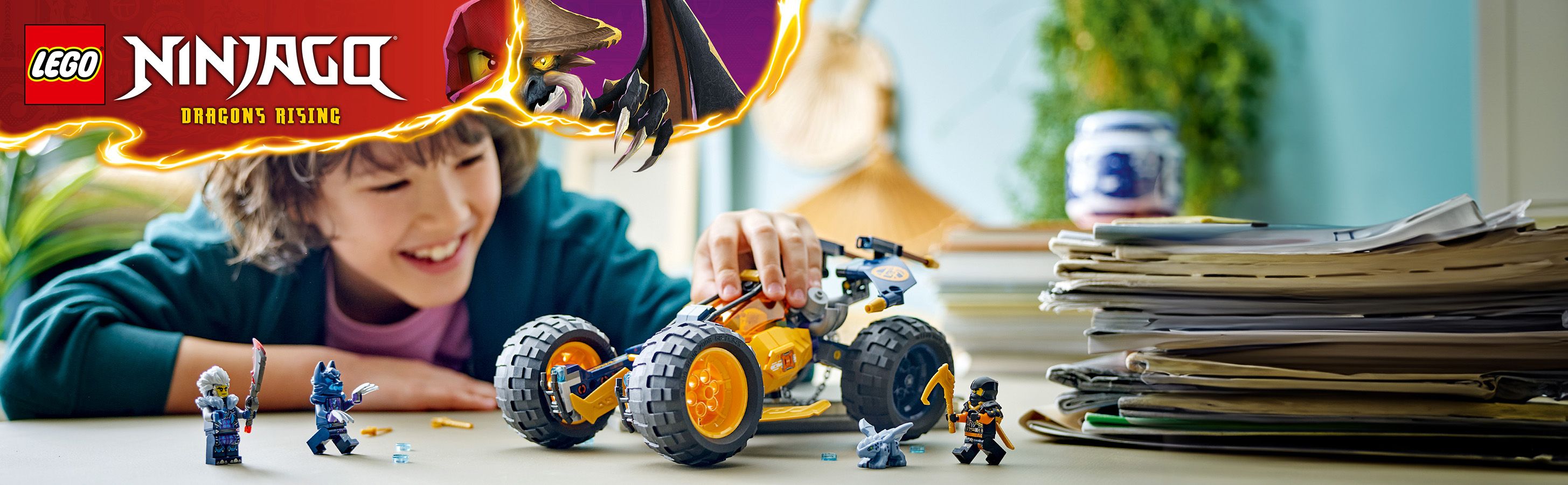 Akční stavebnice s vozem LEGO® NINJAGO®